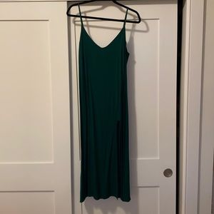 Reformation Green Dress